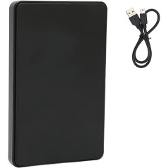 Boîtier Disque Dur Externe USB 2.0 pour Ordinateur Portable 2.5 Pouces - Noir · Smarty Paris
